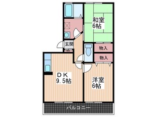 テラジハウスツカの物件間取画像